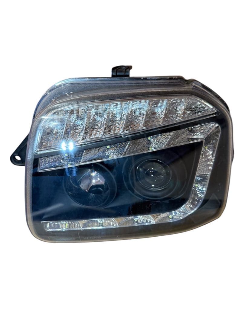 ジムニーJB23 ヘッドライト 社外品 インナーブラック