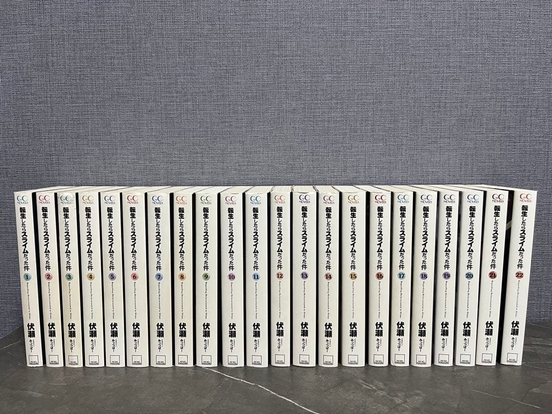 転生したらスライムだった件 (小説)1〜22巻セット