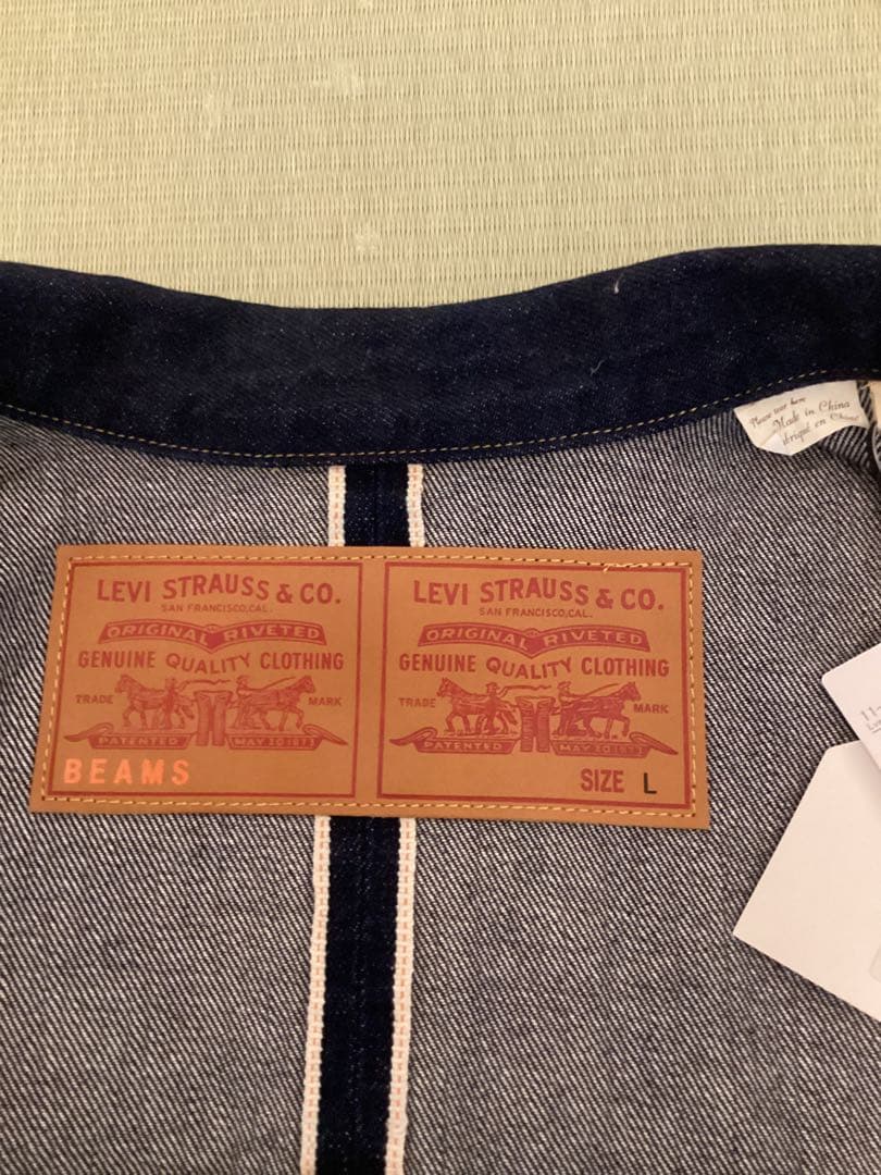 LEVI’S×BEAMS super wide v2 jacket Lサイズ