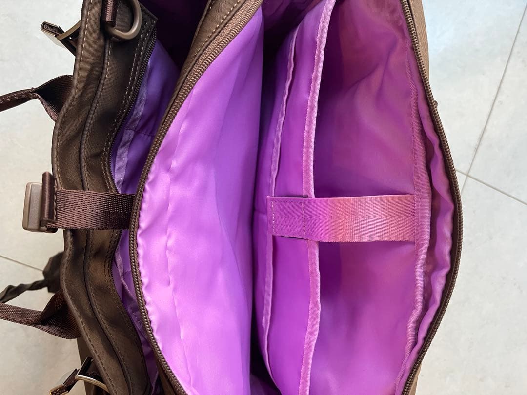 SELENT ETHER ブラウン ビジネスバッグ