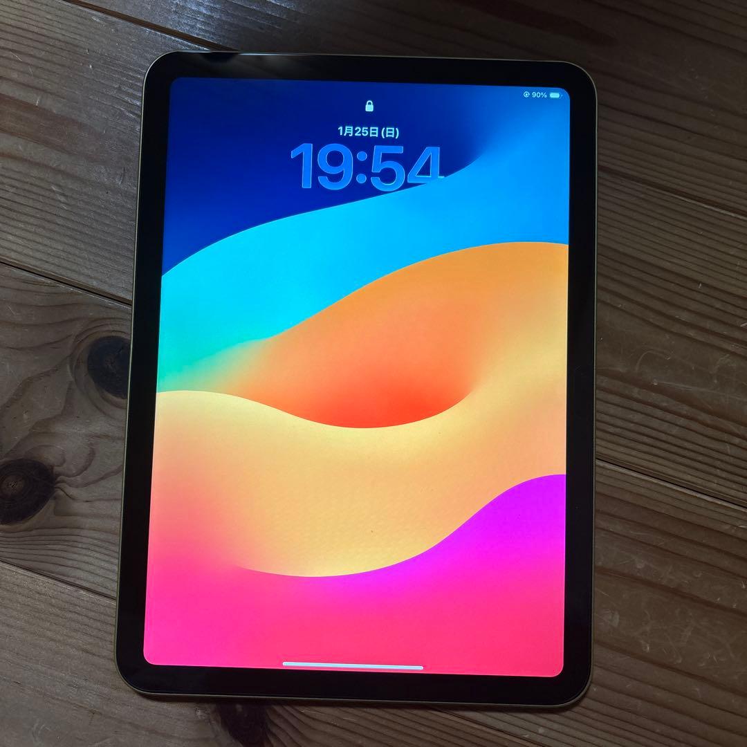 iPad 第10世代 256GB イエロー Wi-Fi 純正カバー付属