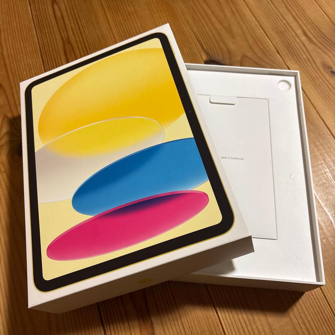 iPad 第10世代 256GB イエロー Wi-Fi 純正カバー付属