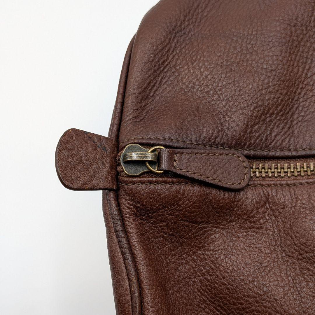 A.P.C. アーペーセー レザー ブラウン ボストンバッグ 旅行用 大容量