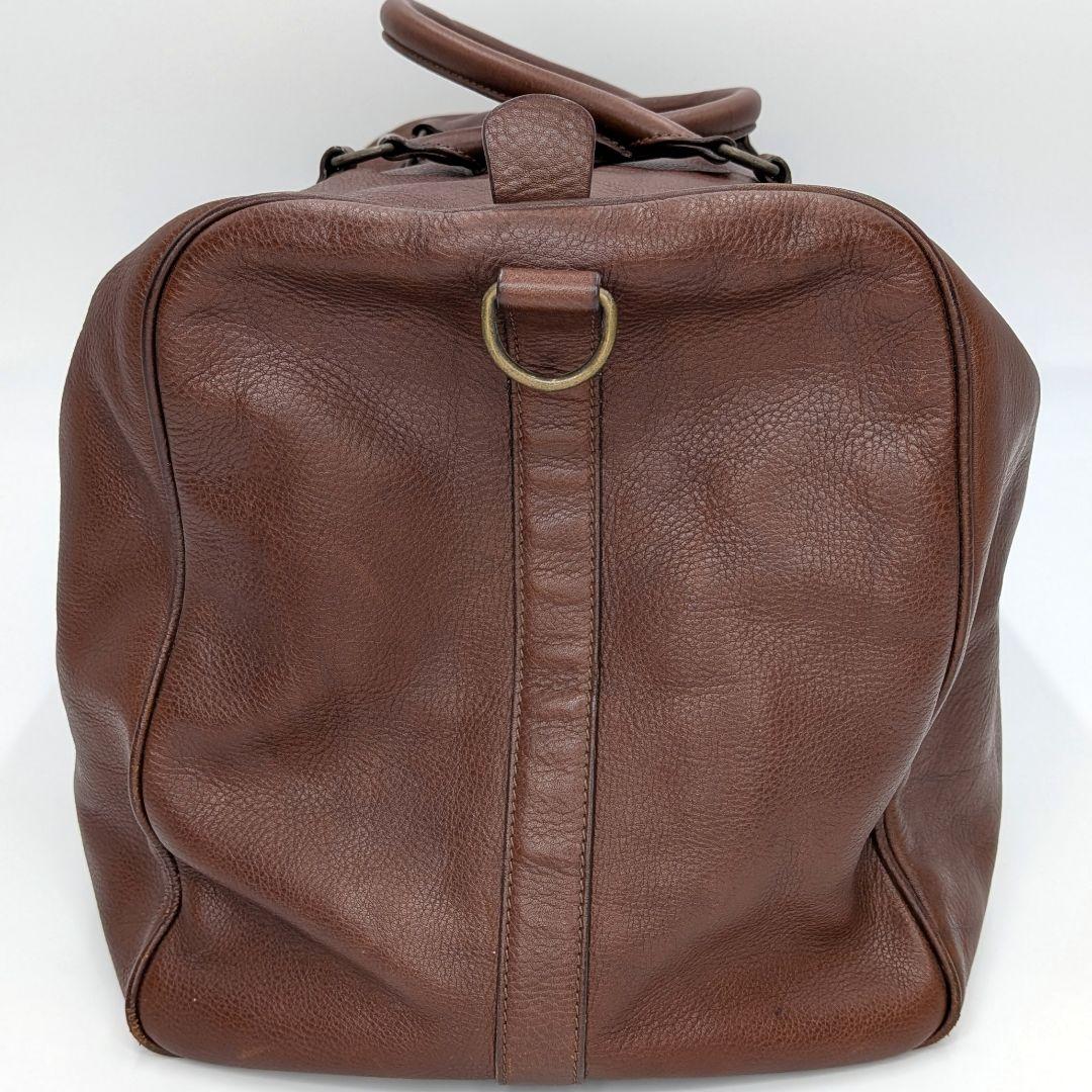 A.P.C. アーペーセー レザー ブラウン ボストンバッグ 旅行用 大容量
