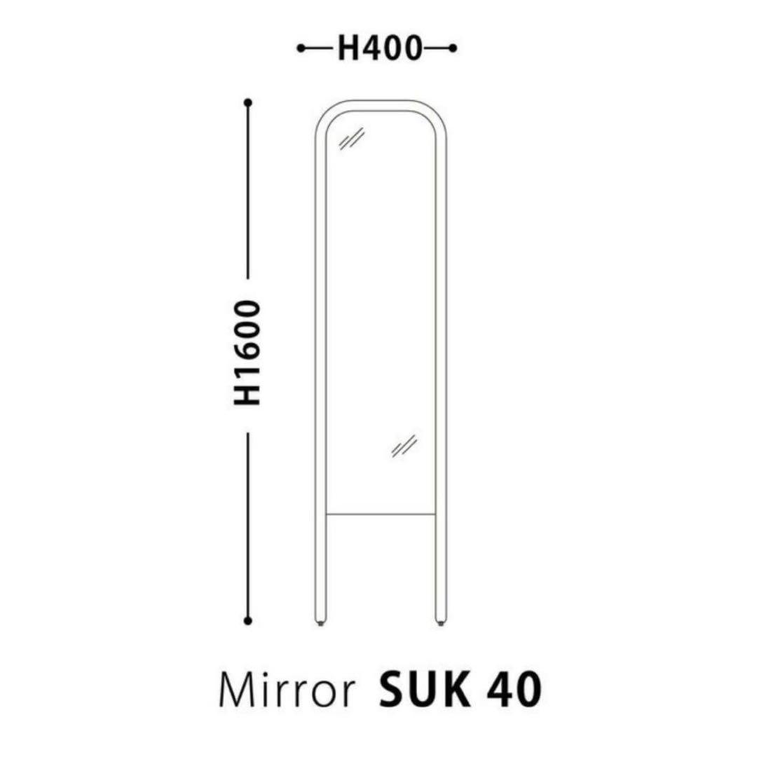 関家具 NOWHERE LIKE  鏡 スタンドミラー オーク 新品 ②