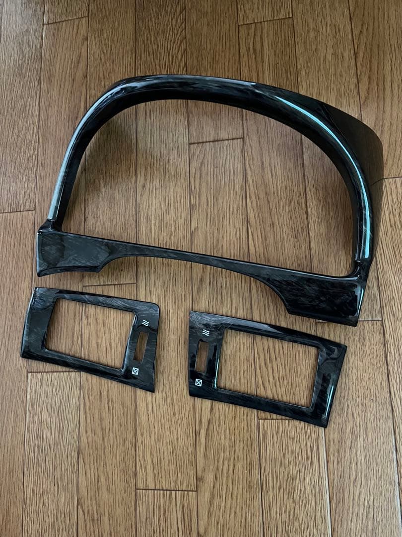 インテリアパネル 13P 黒目調 20 アルファード ヴェルファイア