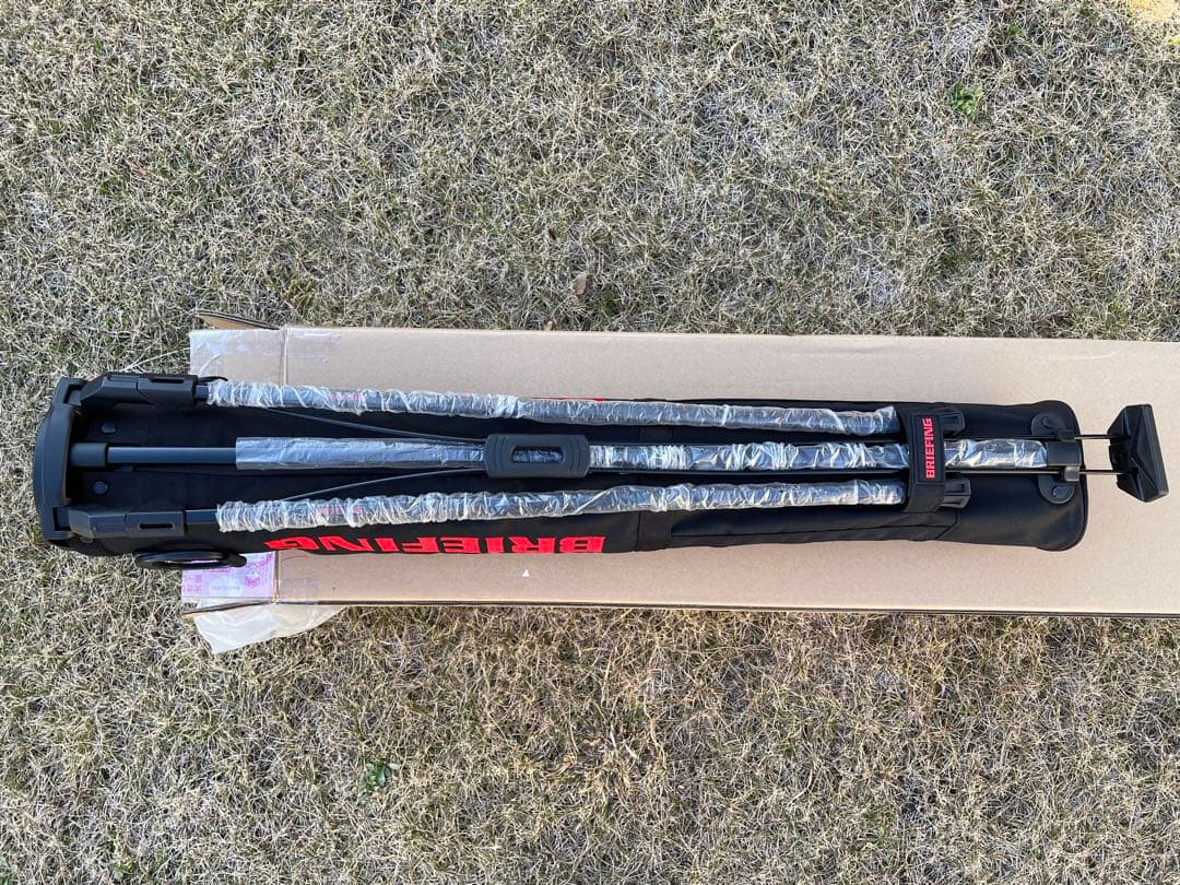 新品未使用品　BRIEFING スタンドキャディバッグ ブラック