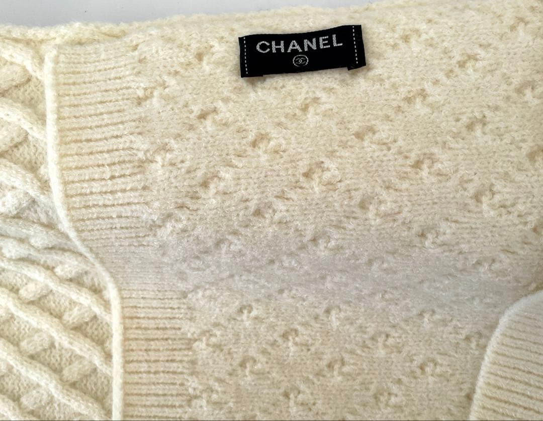 ノベルティ　ニットデザイン マフラー