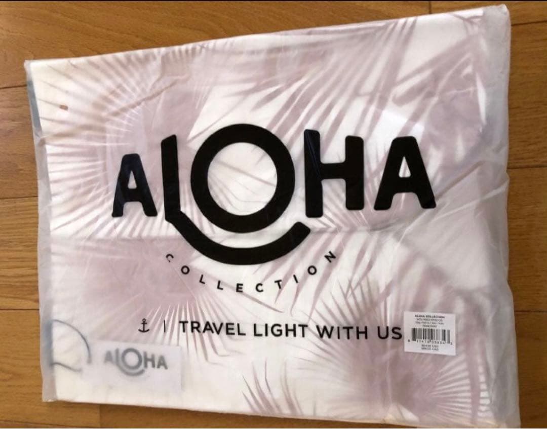 アロハコレクション　ホロホロトート(リバーシブル) フラバッグ　ピンクゴールド