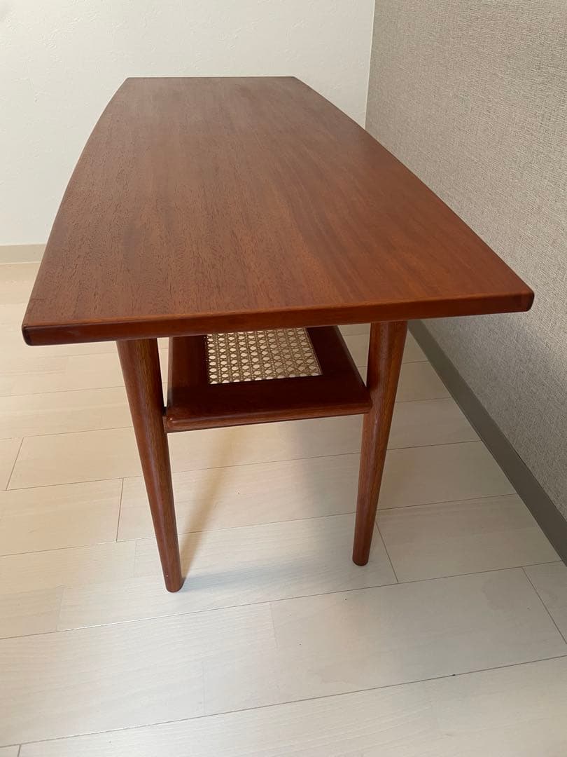 アクタス　H.W.F. ローテーブル　マホガニー材/メンテナンスワックス