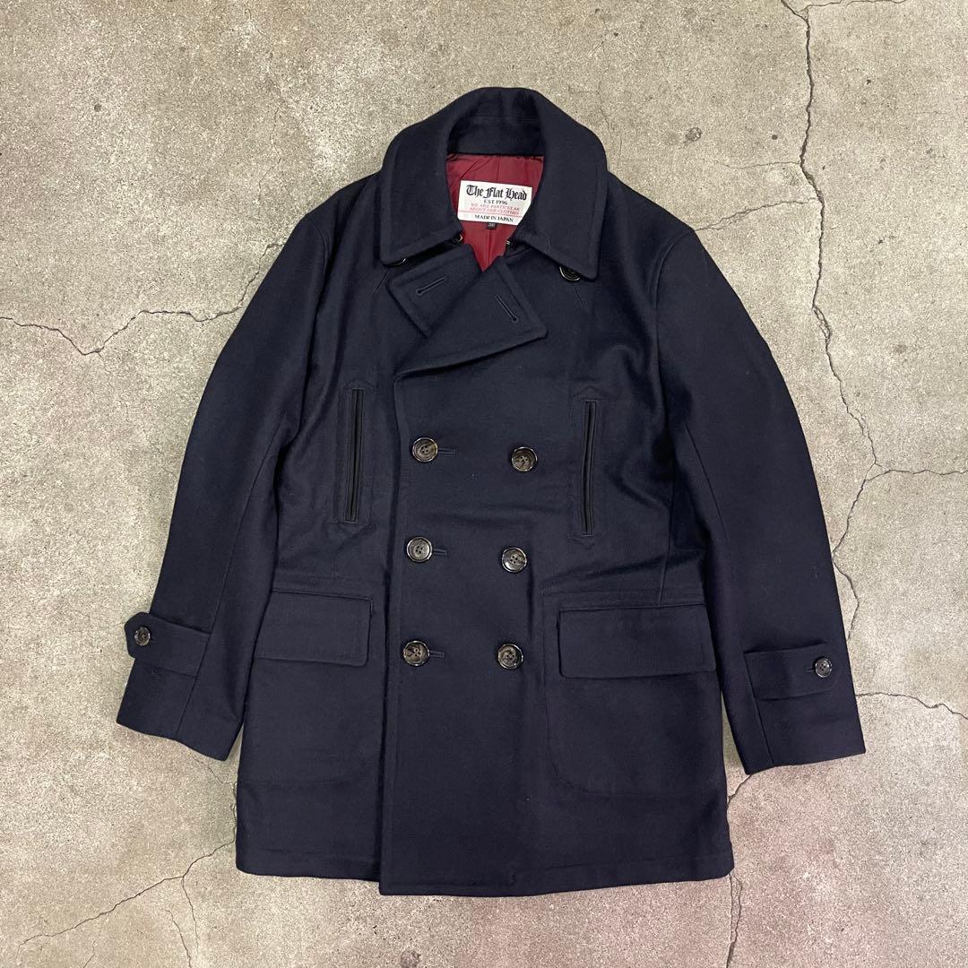 ジャケット・アウター THE FLATHEAD WOOL CASHMERE PEA COAT