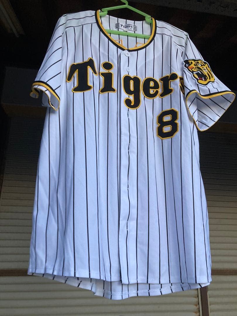 本塁打　打点王記念　美品　佐藤輝明　阪神　刺繍　ユニフォーム　Lサイズ