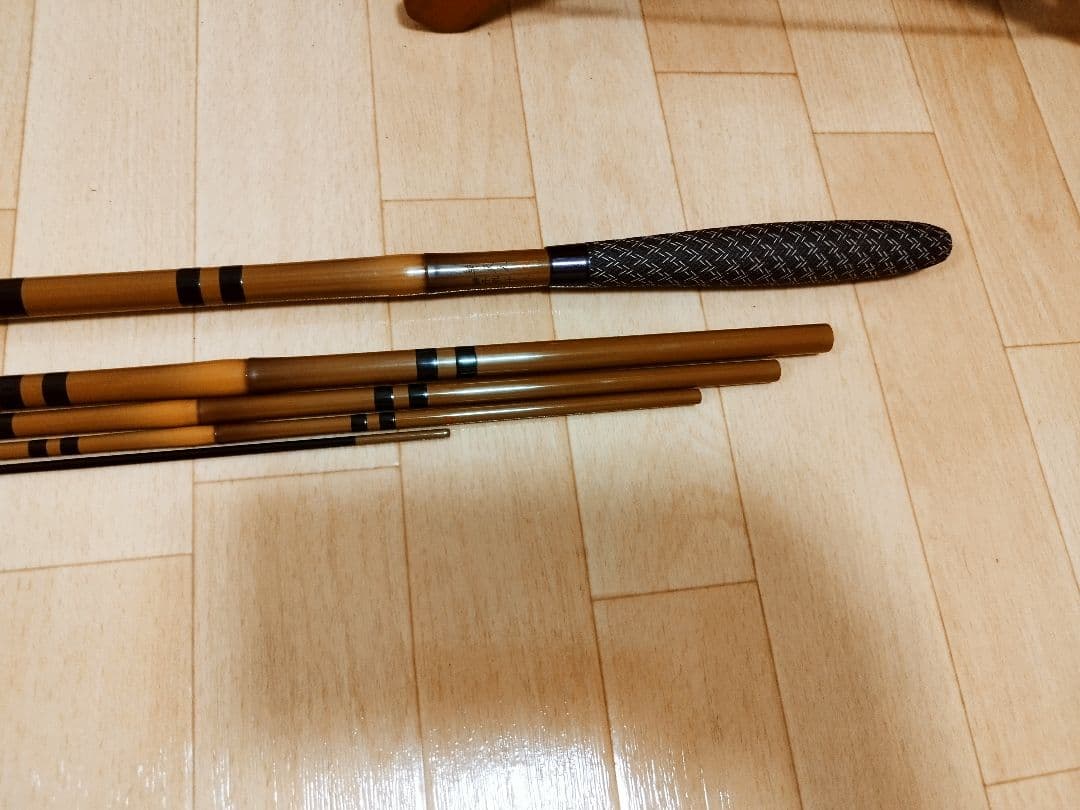 美品　SHIMANO　普天元　獅子吼　18尺　へら竿　シマノ