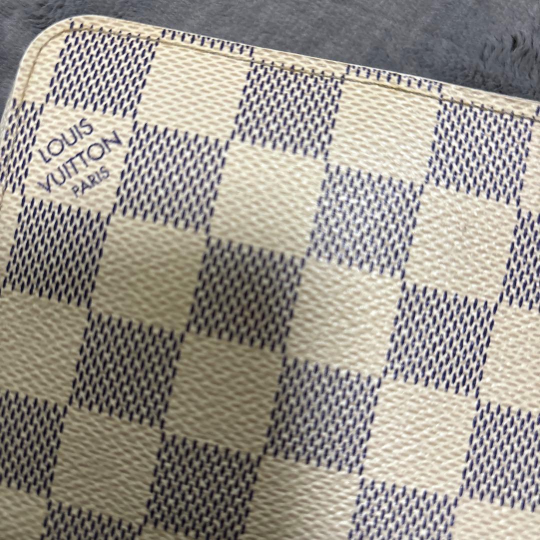 も*♡様 Louis Vuitton ダミエ 長財布 アイボリー/グレー