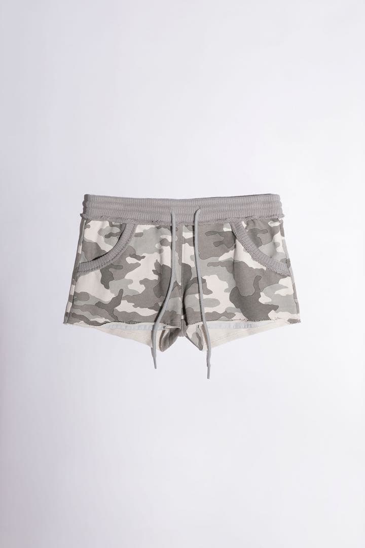 SCULPTOR Camouflage Shorts ash スカルプター