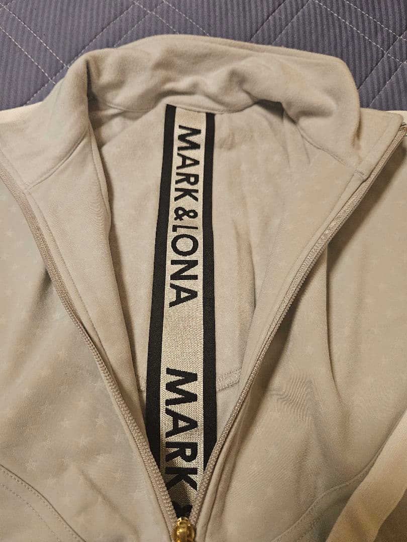 MARK & LONA ジップアップジャケットスカートセット　グレー