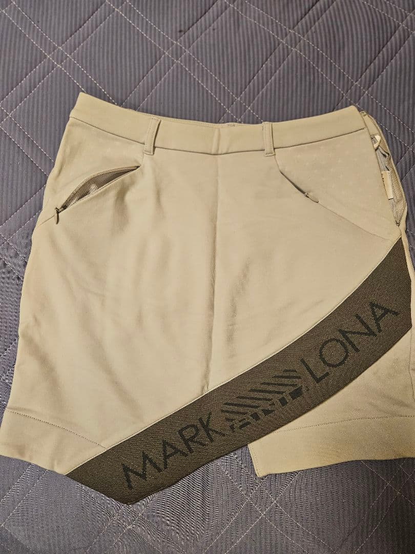 MARK & LONA ジップアップジャケットスカートセット　グレー