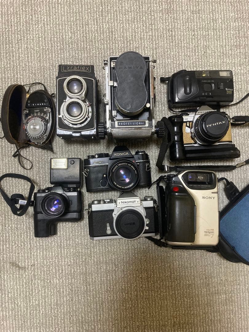 ヴィンテージ　カメラ　９台　まとめ売り　ジャンク