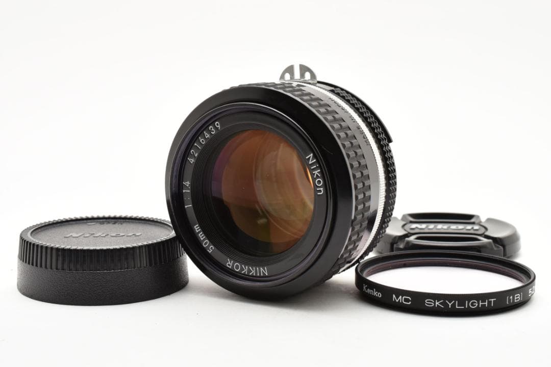★超美品★ニコン Ai NIKKOR 50mm F1.4 #19818V