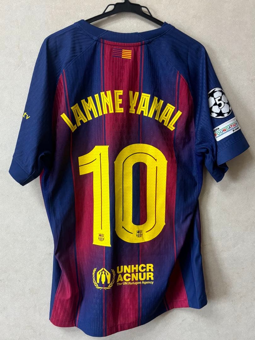 【希少・バルセロナ現地購入】ラミンヤマル オーセンティックユニフォーム 正規品