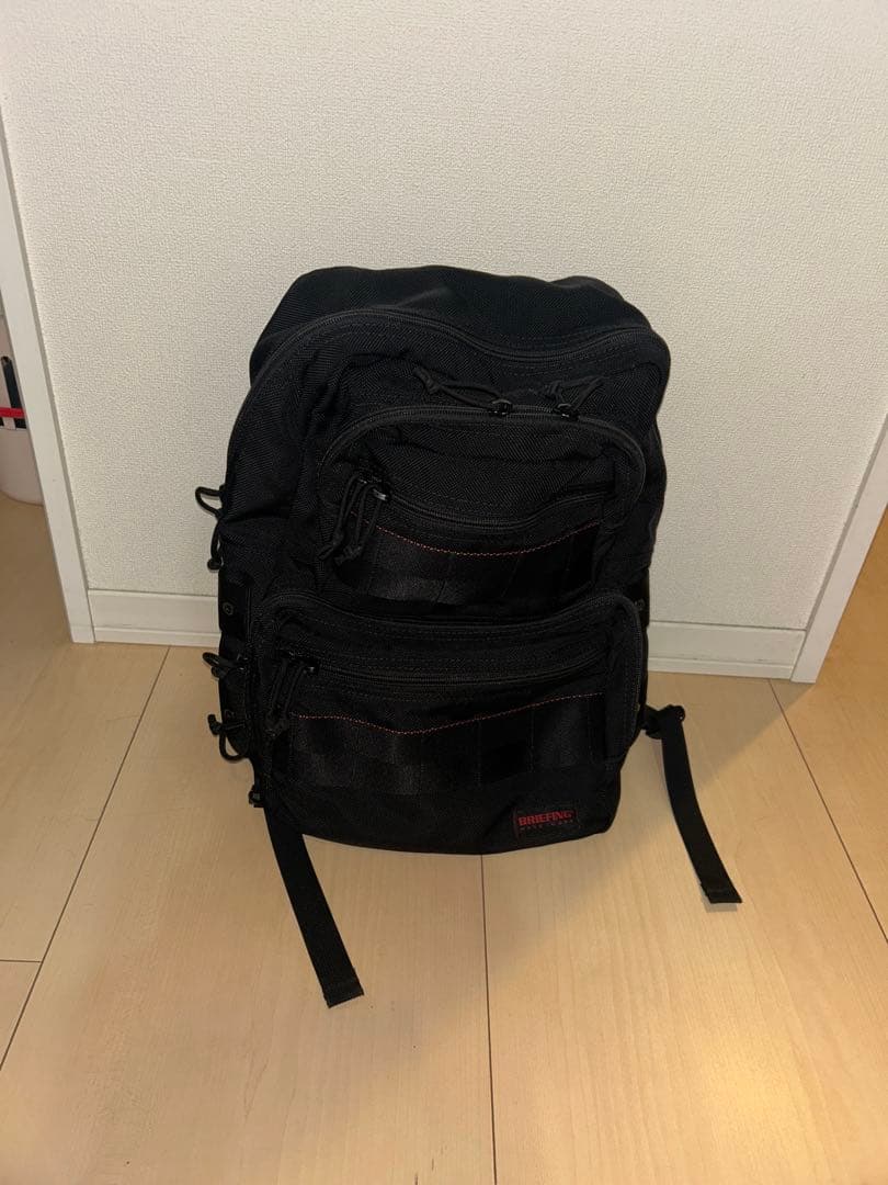 ブリーフィング　コンパクトパック　ブラック バックパック