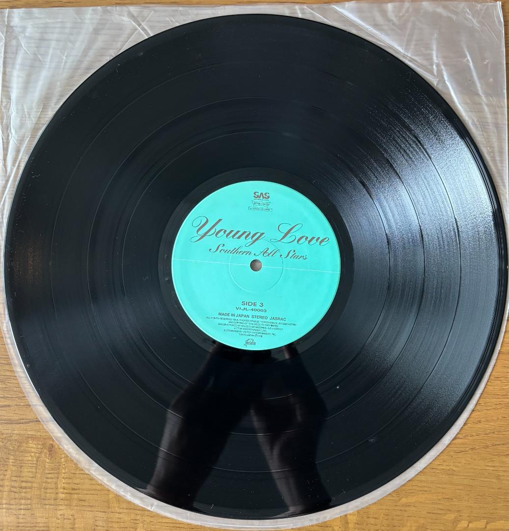サザン•オール•スターズ LPレコード /young Love ヤングラブ2枚組