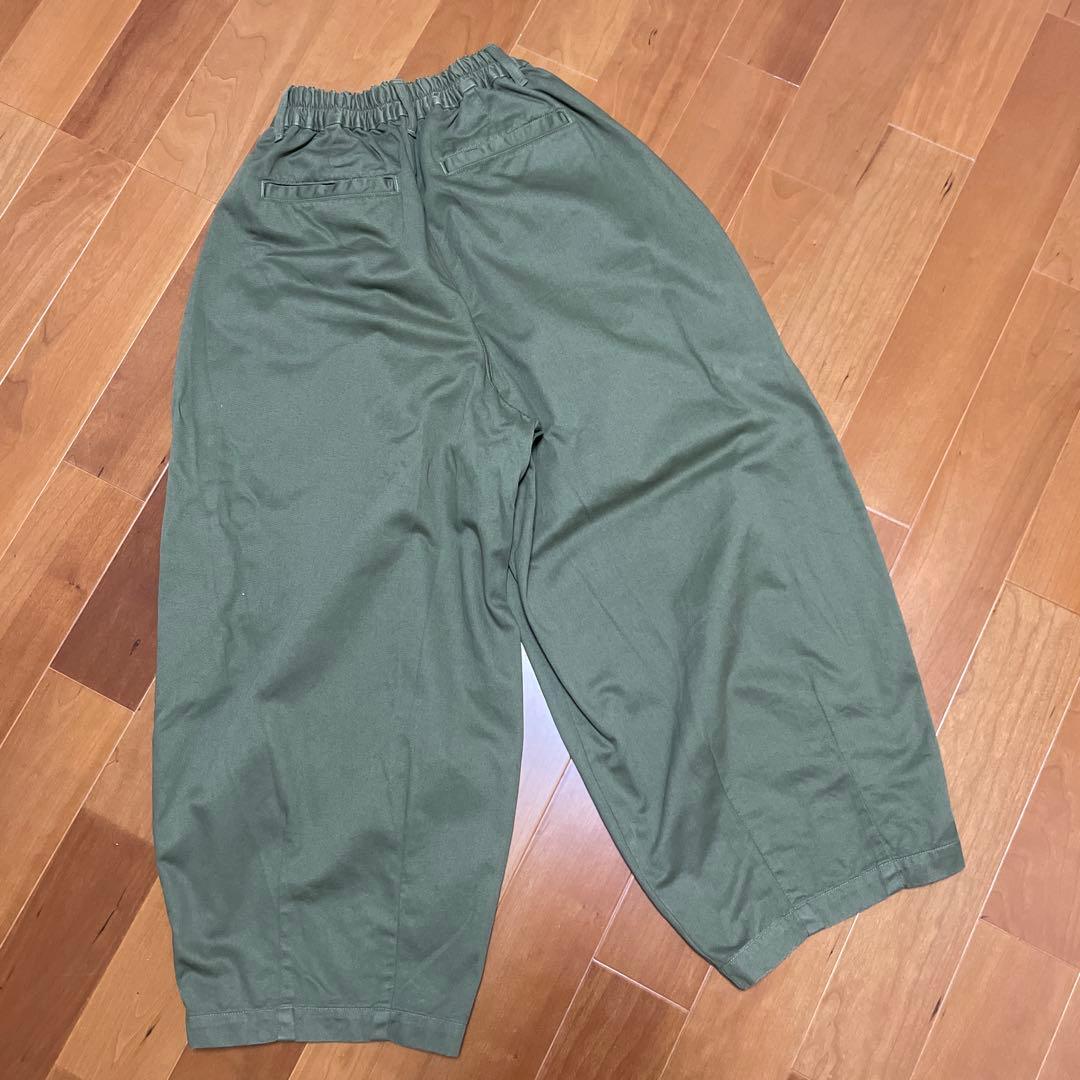 HERVESTY コットン チノクロス サーカスパンツ サイズ1