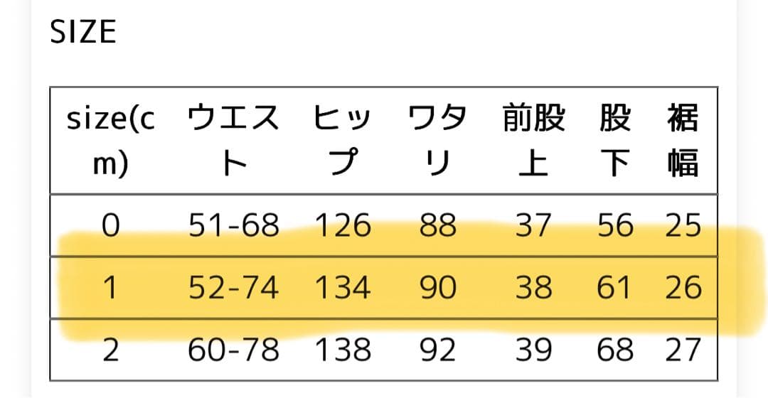 HERVESTY コットン チノクロス サーカスパンツ サイズ1