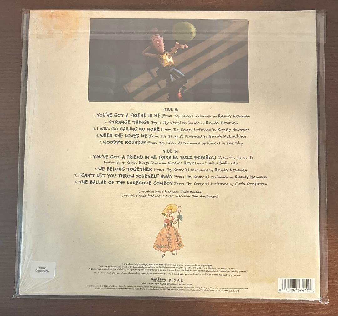 【新品未開封】【レコード】トイ・ストーリー