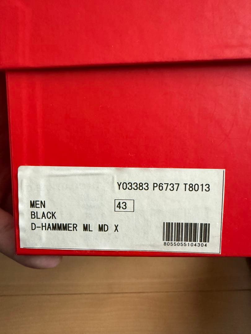 【極美品】Diesel D-Hammer デニムミュール 28cm 43