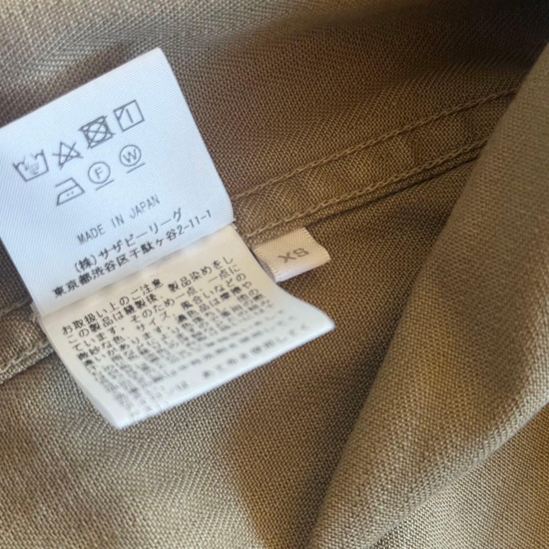 【本日限定SALE価格✨】RonHerman ノーカラー ジップアップ ブルゾン