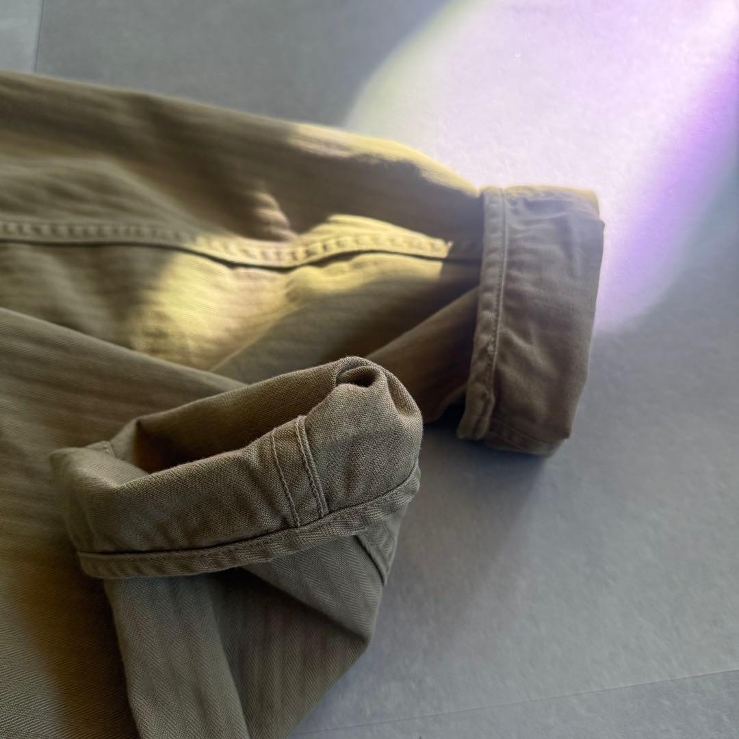 【本日限定SALE価格✨】RonHerman ノーカラー ジップアップ ブルゾン