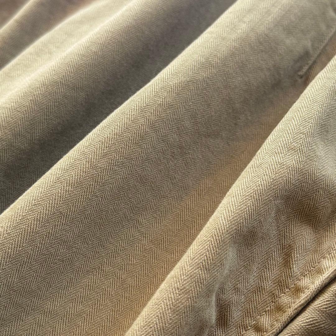 【本日限定SALE価格✨】RonHerman ノーカラー ジップアップ ブルゾン