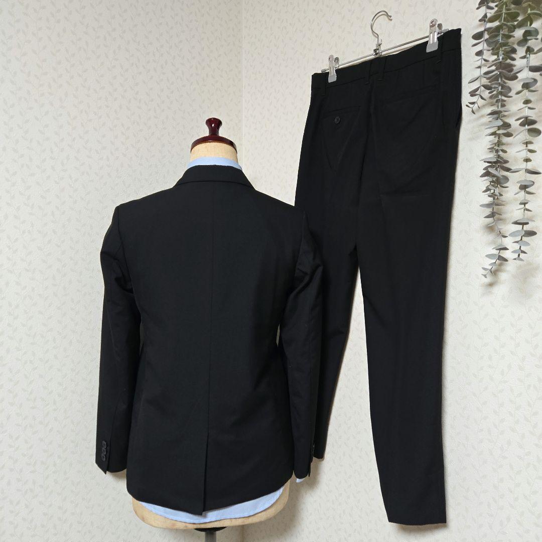 美品　COMME CA ISM　スーツセット　160　黒　卒服　コムサイズム