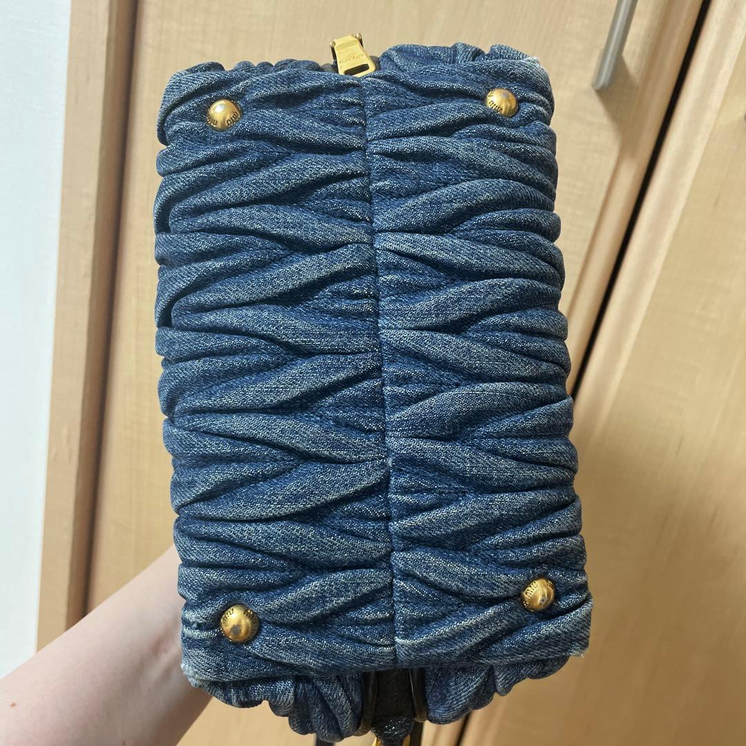 専用☆MIUMIU☆デニムショルダーバッグ☆マテラッセ☆ミュウミュウ