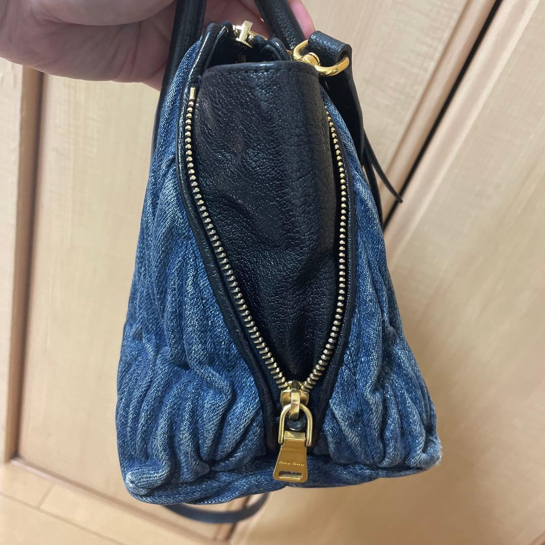 専用☆MIUMIU☆デニムショルダーバッグ☆マテラッセ☆ミュウミュウ