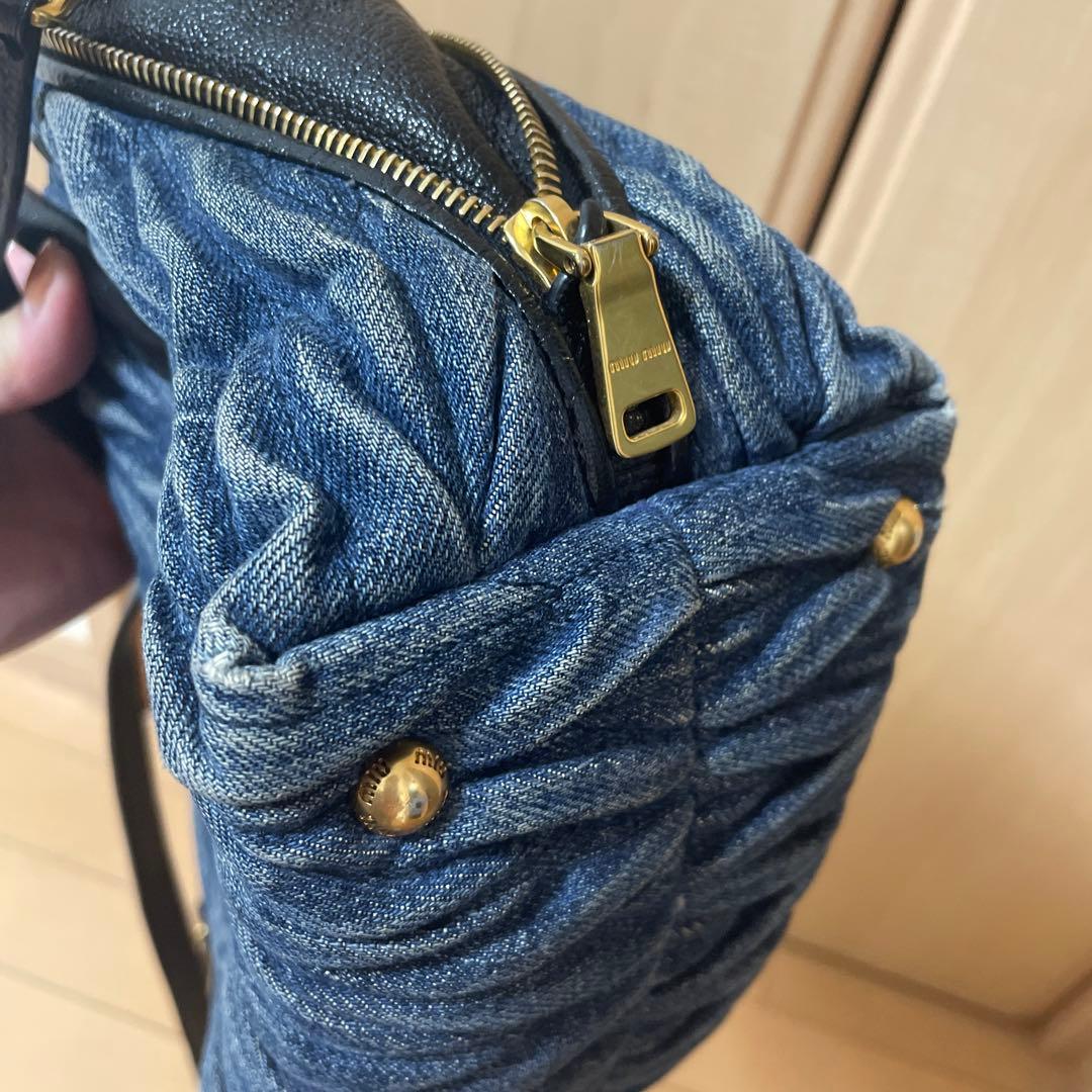 専用☆MIUMIU☆デニムショルダーバッグ☆マテラッセ☆ミュウミュウ