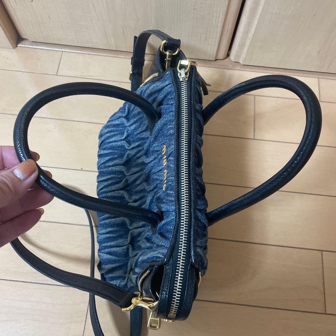 専用☆MIUMIU☆デニムショルダーバッグ☆マテラッセ☆ミュウミュウ