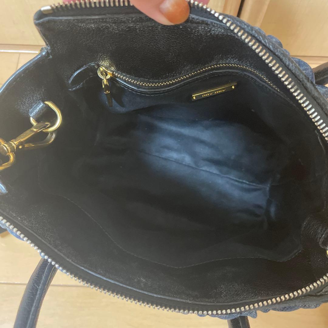 専用☆MIUMIU☆デニムショルダーバッグ☆マテラッセ☆ミュウミュウ