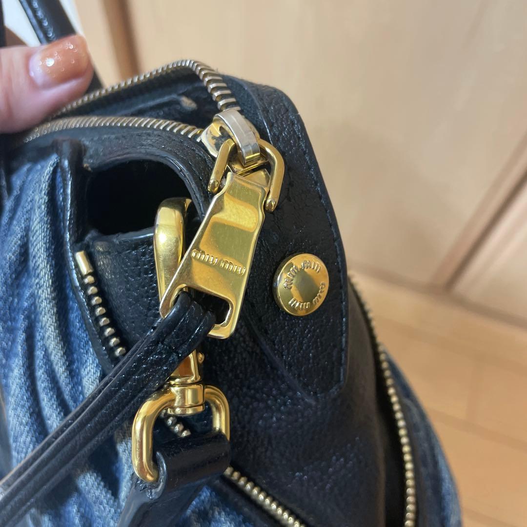 専用☆MIUMIU☆デニムショルダーバッグ☆マテラッセ☆ミュウミュウ