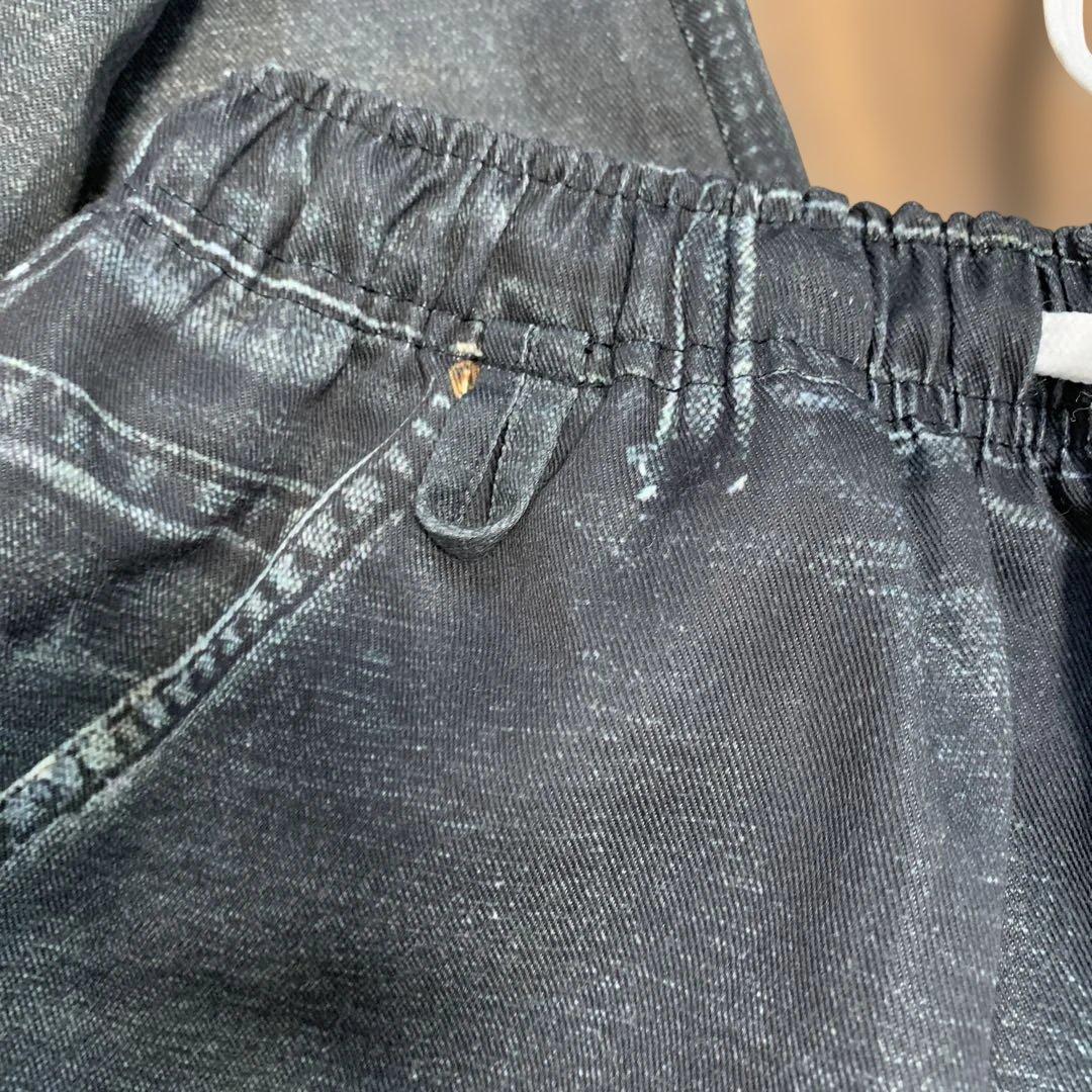 三軒茶屋アス激レア❗️us アス　カーハート　転写ダブルニーイージーパンツ