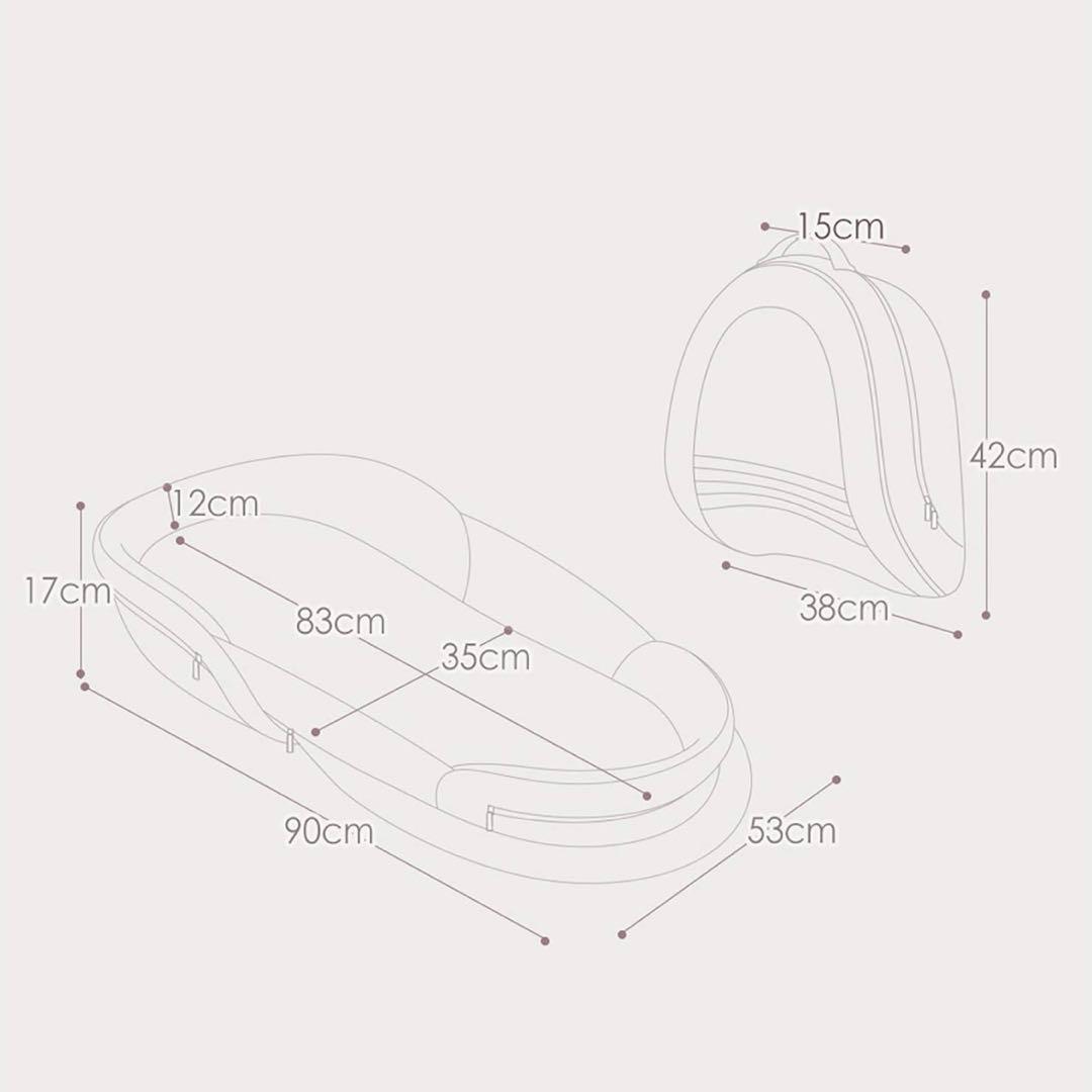 【美品】ベビーアムール　Bebamour ベビーベッド 折りたたみ式