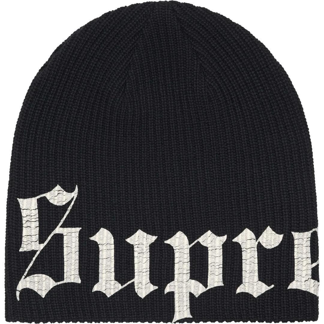 ユ*0様 Supreme Old English Printed Beanie