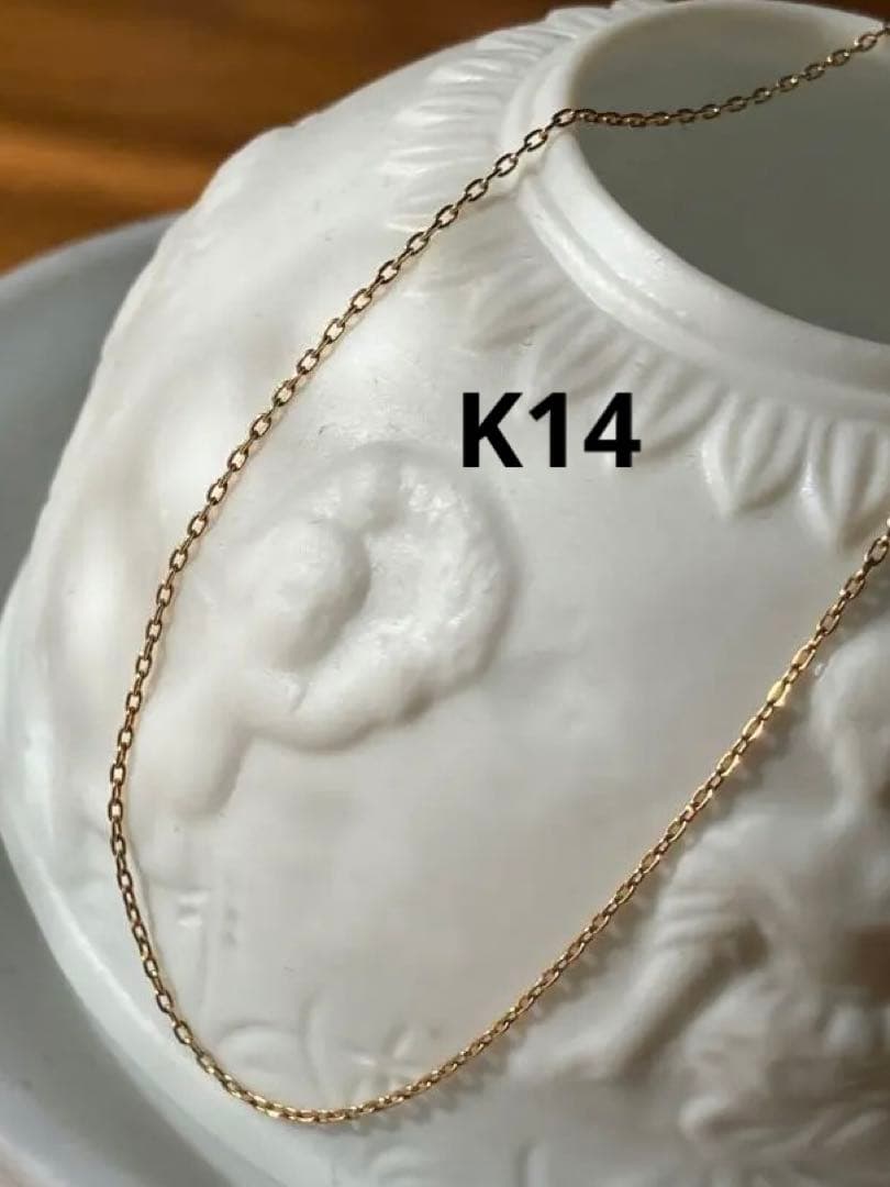 K14 585 gold ゴールド　ネックレス