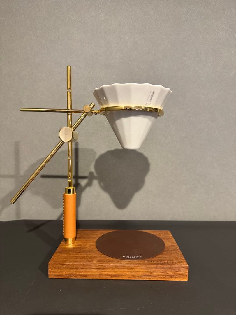 Holzklotz コーヒー　ドリップスタンドとドリッパー