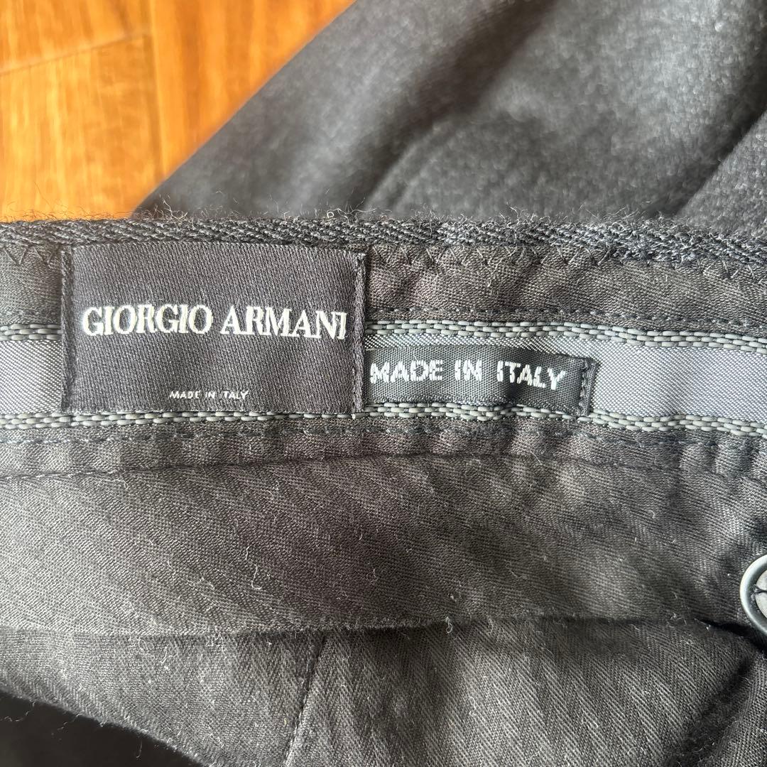パンツ Giorgio Armani wool slacks
