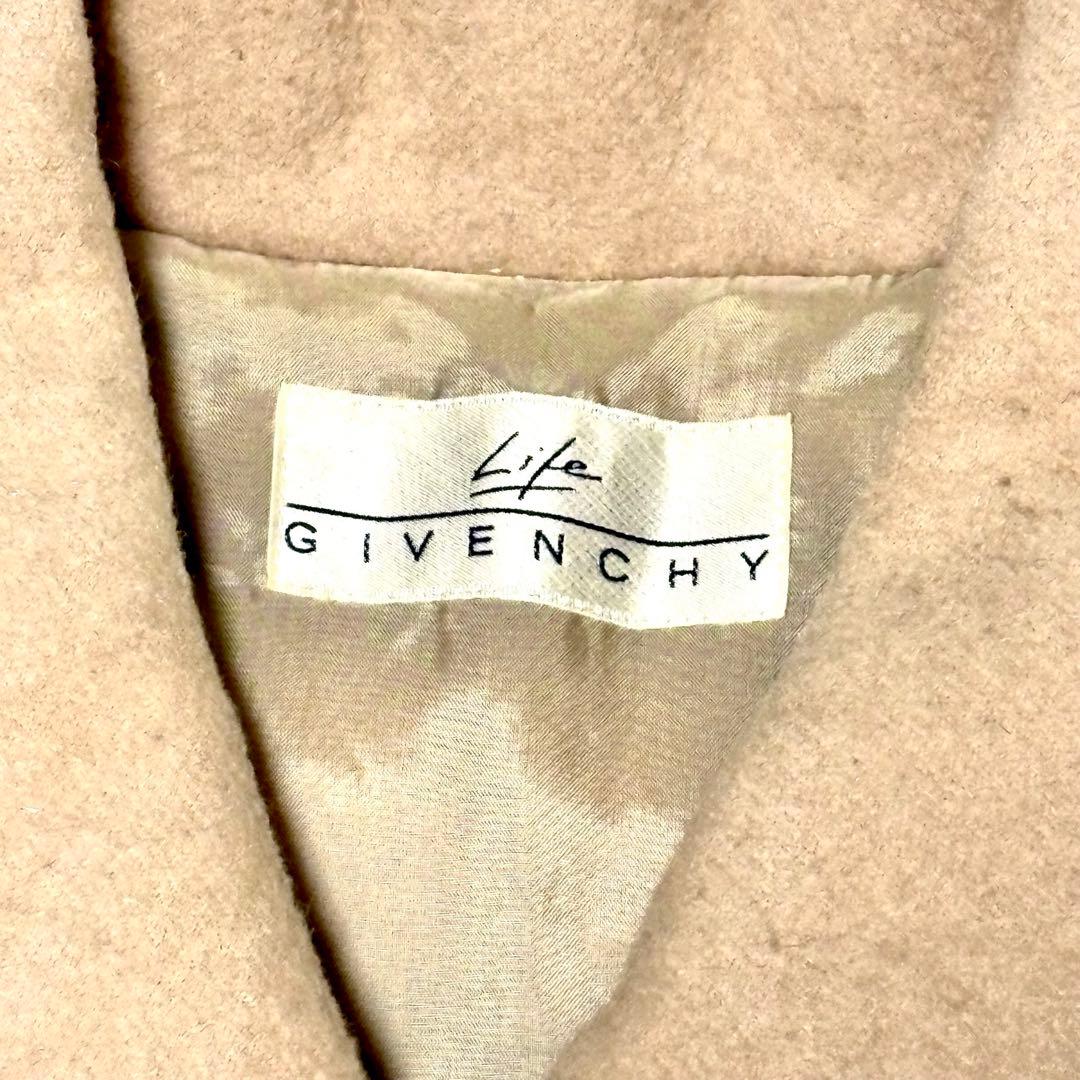 【極美品】ジバンシーライフ　チェスターコート　ロングコート　ウール　ベージュ　M