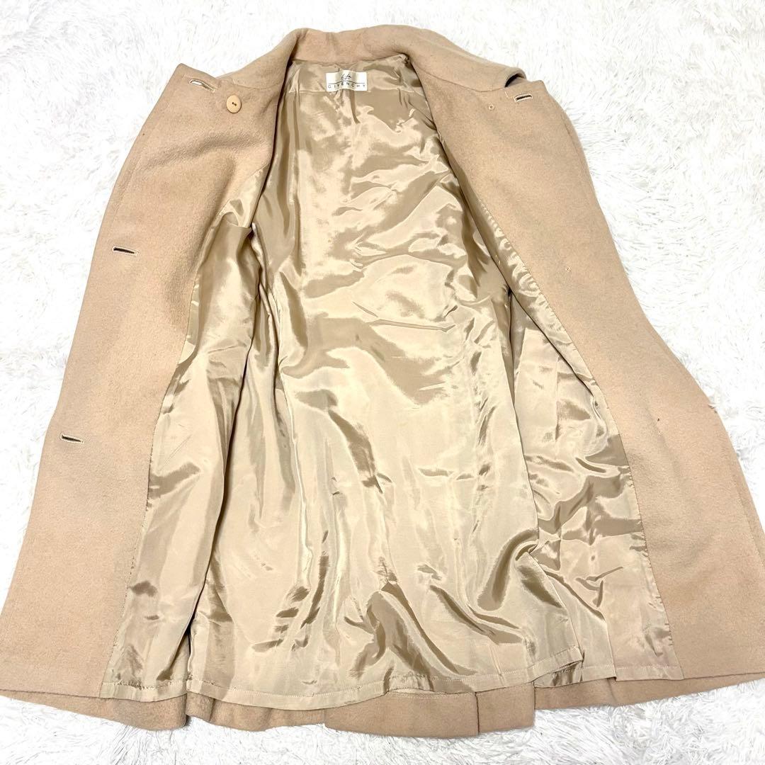 【極美品】ジバンシーライフ　チェスターコート　ロングコート　ウール　ベージュ　M