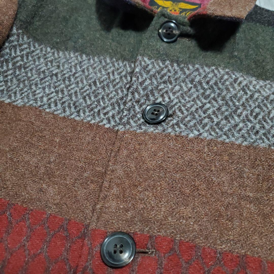 美品✨CALEE　キャリー　ドビーボーダー　ロングコート　ペイズリー　L