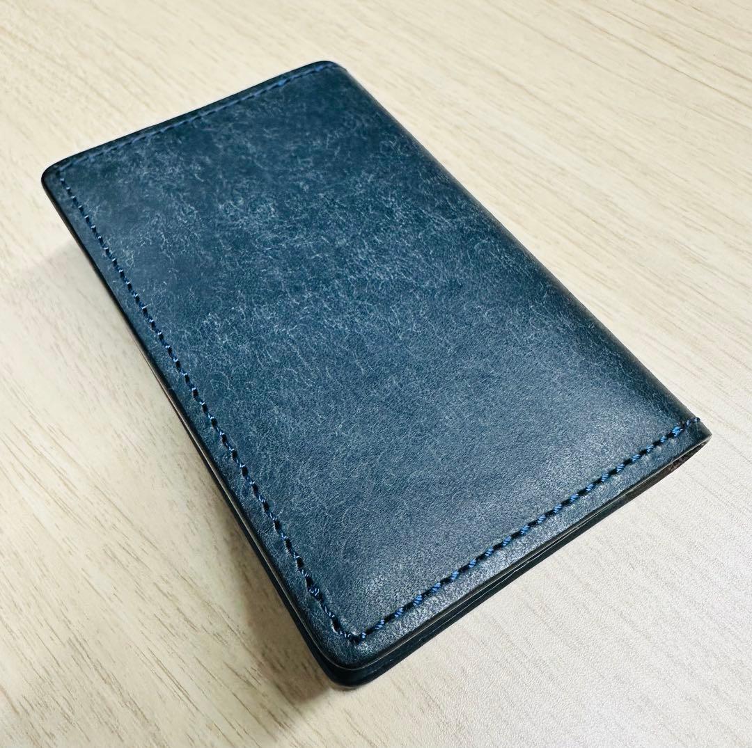 WILDSWANS 名刺入れ ADLER アドラー　限定生産プエブロ　ネイビー